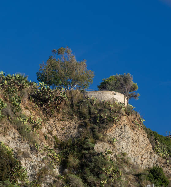 mountain range in the vicinity of the cape  Capo Vaticano, Ricadi
