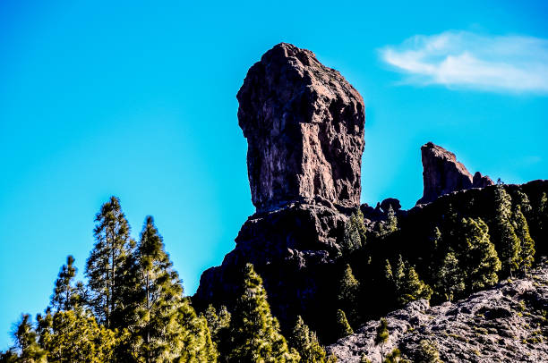 The trail to Hell's Gorge and the waterfall is a strenuous trek through the Teno Mountain Range that attracts many tourists to this area.
