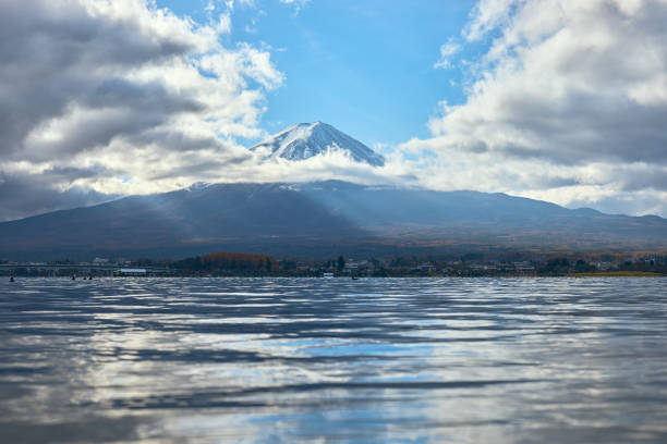 istock Mount Fuji Reflection from Kawaguchiko Lake 2187834055