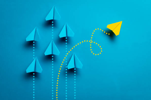 istock Leadership and Innovation with Paper Planes 2187843586