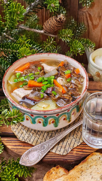 istock Soup with porcini mushrooms 2187849178