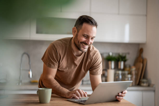 istock Handsome, smart and productive - all from home 2187853622