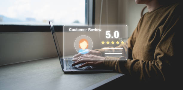 istock Customer review satisfaction feedback survey concept, Customer can evaluate quality of service leading to reputation ranking of business. for satisfaction service satisfaction. 2187862404