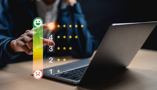 istock Customer review satisfaction feedback survey concept, Customer can evaluate quality of service leading to reputation ranking of business. for satisfaction service satisfaction. 2187862418