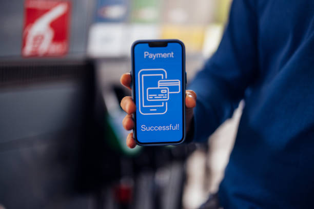 istock Close-Up of Mobile Payment Confirmation on Smartphone Screen 2187867865