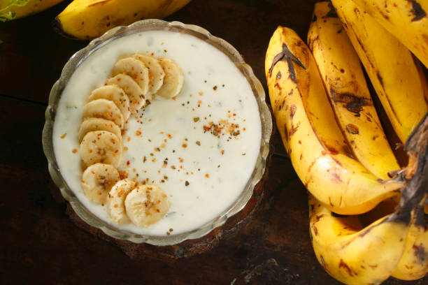 Mingau de Banana Cremoso Fácil e Confortante - receita deliciosa profissional - passo 2