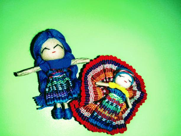 istock Close-up of a Guatemalan worry doll 2187873145