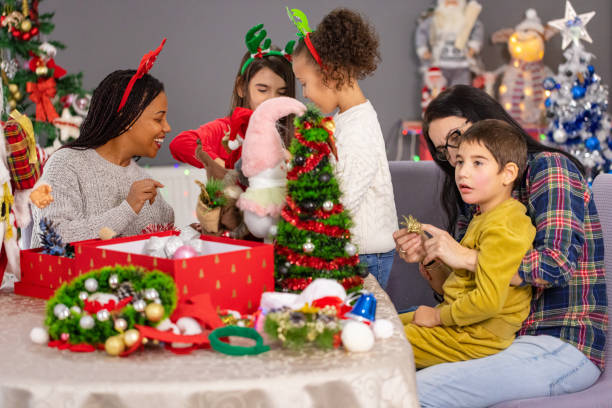 istock Christmas is a time when all diverse people come together and be joyous 2187875773