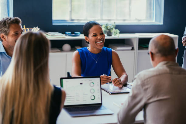 istock Diverse Team Engaged in a Successful Business Meeting 2187877918
