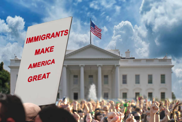 istock Immigration Protest at the White House 2187885140