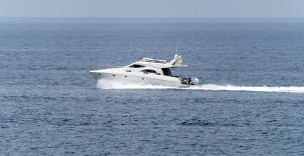 istock yacht sailing in the blue sea 2187887638