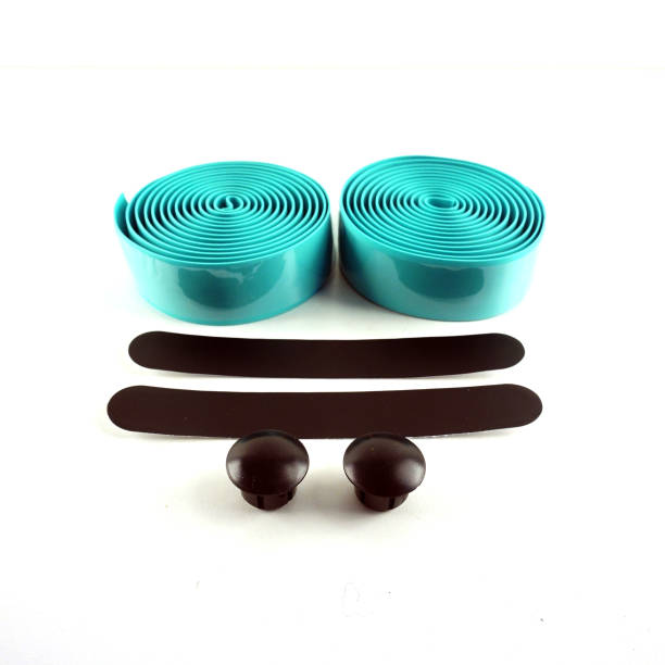 istock CYCLING HANDLEBAR TAPE FOR BICYCLE WITH CALFTER AND BLACK FINISH. 2187891374