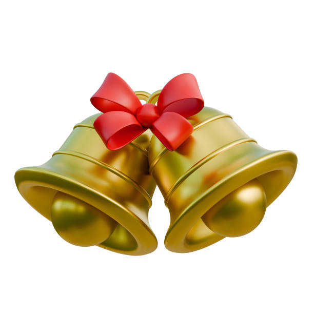 istock Golden Christmas Bells 2187891730