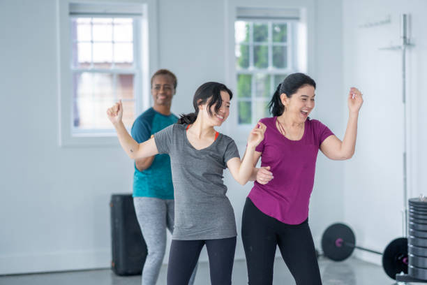 istock Women's Zumba Fitness 2187896383