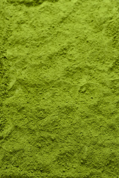 istock Matcha tea, matcha powder as a background. 2187904229