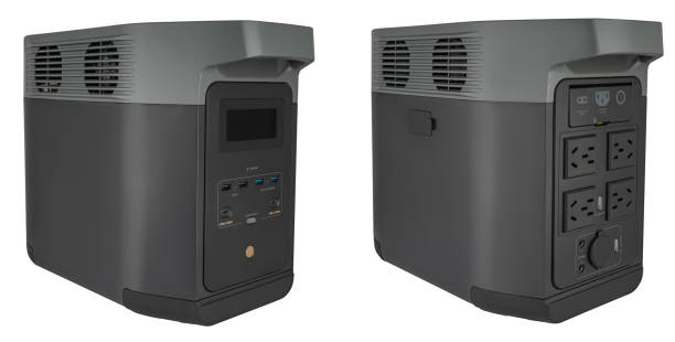 istock Portable charging power station, on white background in insulation 2187914692