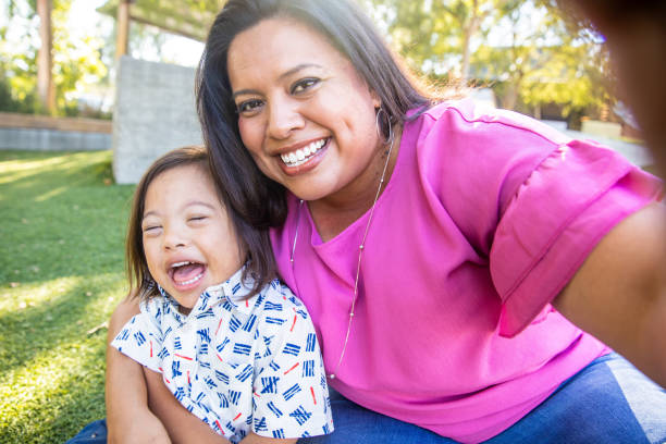 istock Mom Taking a Selfie with Son 2187922759