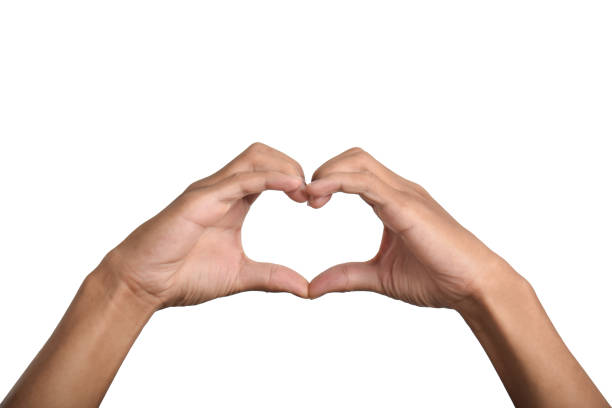 istock Hands forming a Heart sign with fingers 2187927084