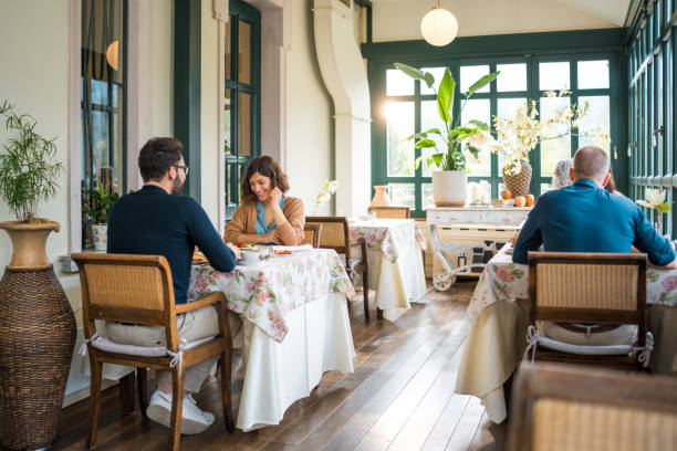 istock Diverse Guests at Boutique Hotel Breakfast 2187929069