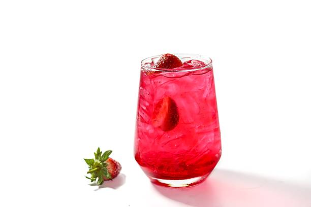 istock Ice strawberry put on white background with isolated concept photo 2187944310