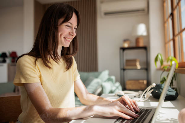 istock Young woman working from home office 2187949377