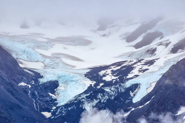 The glaciers of Alaska offer stunning views for the travelers.