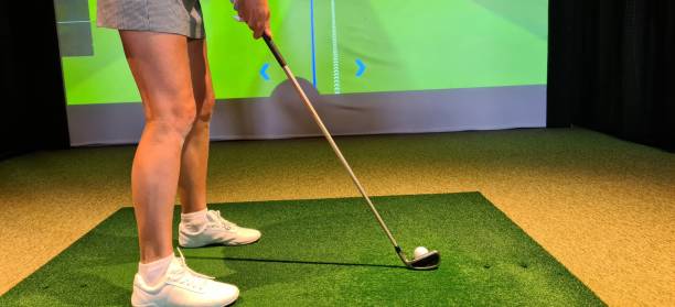 istock Golfer enjoys playing golf at driving range 2187961612
