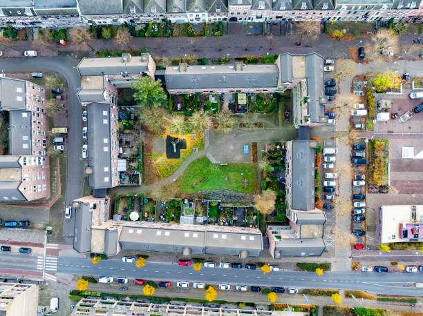 istock Nature in the city seen from above 2187963541