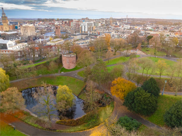 istock Nature in the city seen from above 2187963625