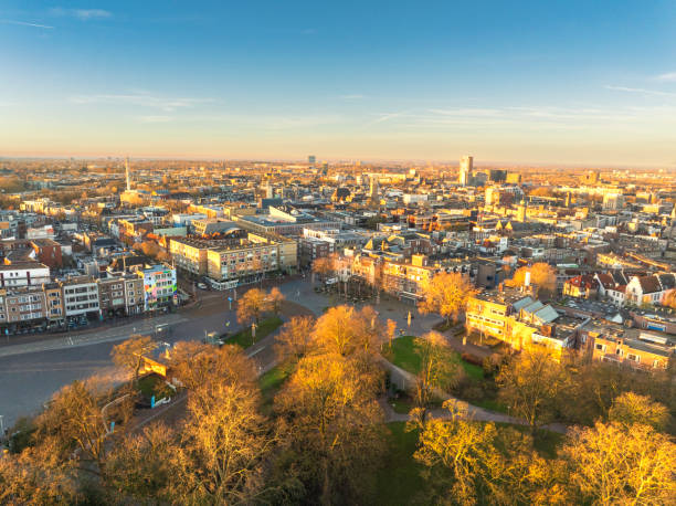 istock Nature in the city seen from above 2187963635