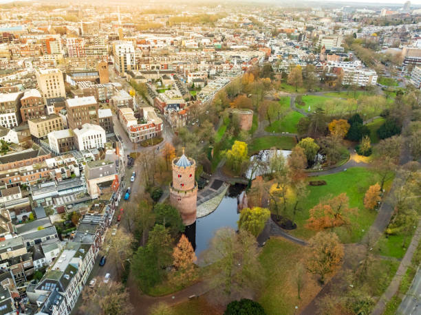 istock Nature in the city seen from above 2187963656