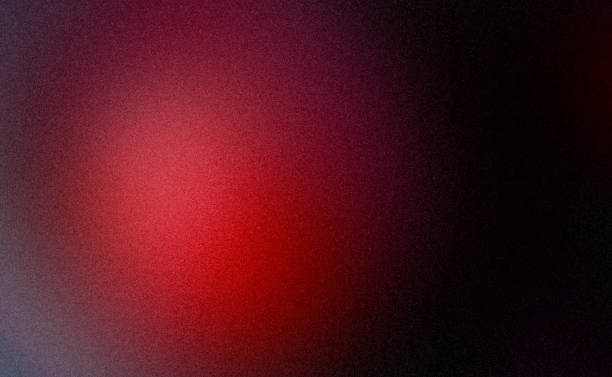 istock Grainy blurry abstract glowing red aura gradient black background with blank space 2187965029