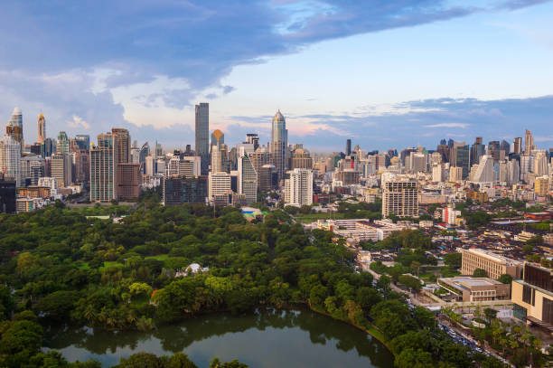 istock Background Bangkok city 2187965456