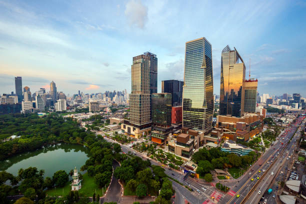 istock Background Bangkok city 2187965646