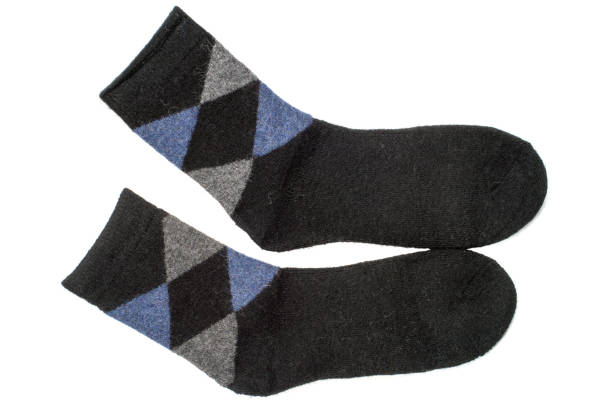 pair of woolen socks