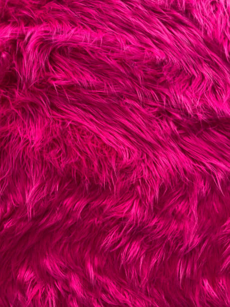 istock A close up of a pink fur texture 2187966580