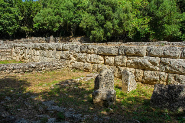 istock Ruins in Butrint Archaeological Park, Albania 2187970961
