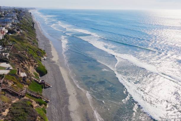 istock Drone View of Grandview Beach in Leucadia, CA 2187974702