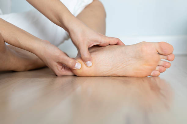 istock Foot Pain Relief with Self-Massage 2187975696