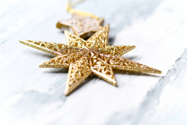 Close-up of a Christmas decoration. Soft focus.