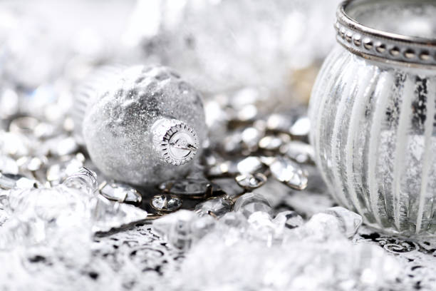 Close-up of a Christmas decoration. Soft focus.