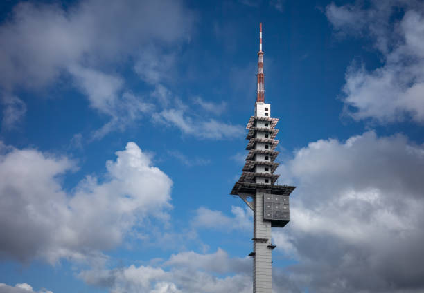 istock TV tower in Hanover, Germany 2187984816