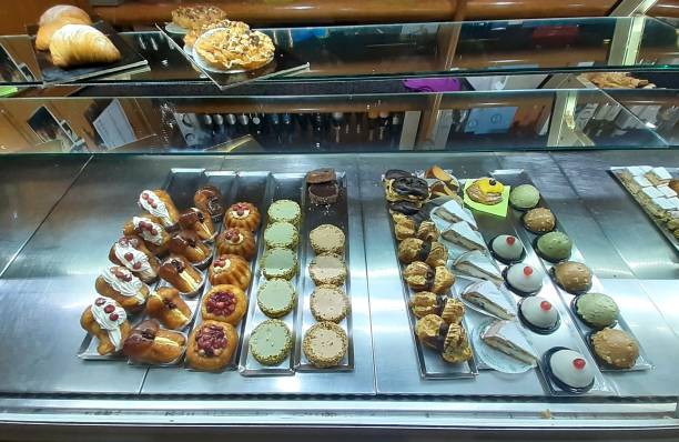 istock NAPLES,ITALY : Fresh sweet pastry on a display,December 1,2024. 2187986048