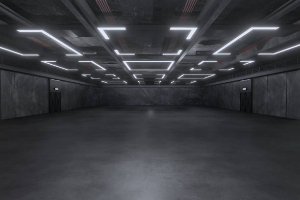istock Empty hall exhibition centre.Big room.The backdrop for exhibition stands, booth,market,trade show.Conversation for activity,meeting.Arena for entertainment,event,sports.Indoor for Factory,showroom.3d render. 2187988008