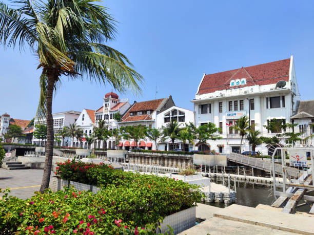 istock Colonial architecture buildings on Kali Besar, Jakarta, Indonesia 2187993584