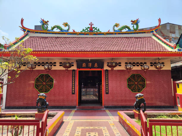 Vihara Dharma Bhakti, a Chinese temple located in the China Town neighborhood of Glodok, Jakarta, Indonesia. Completed in 1650, Vihara Dharma Bhakti is the oldest Chinese temple in Jakarta.