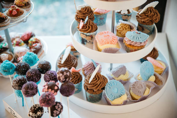 istock Wedding Dessert Table with Cupcakes and Cake Pops 2187998377