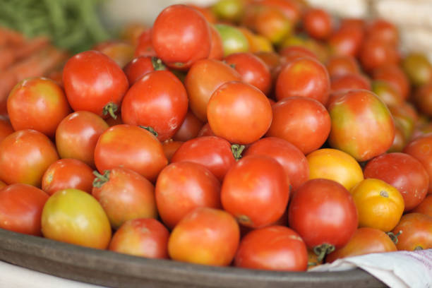 Ripe vegetables at the vegetable fair