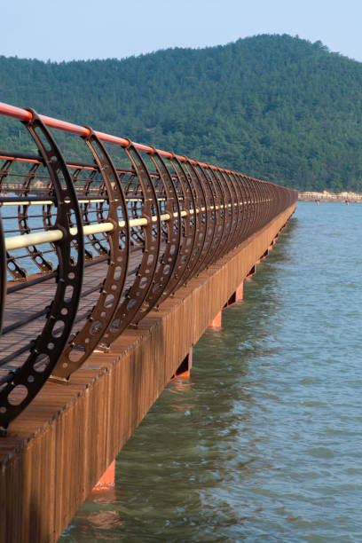 istock footbridge on the sea 2188004738