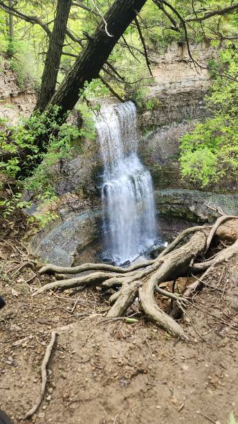 istock The falling water of felker's falls 2188008097